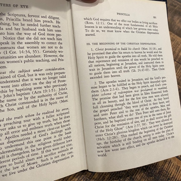 Daughters of Eve by Lottie Beth Hobbs Vintage Book Copyright 1963 - Picture 12 of 15